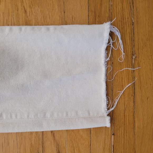 White raw jeans - Picture 5 of 11